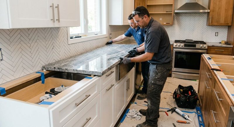 Granite Countertop Installation in Sonoma County, CA